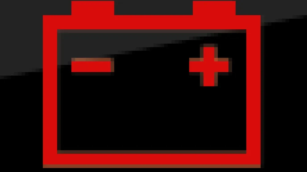 Waarschuwingslampje accu