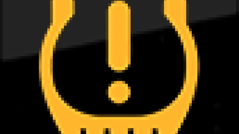 Waarschuwingslampje banden