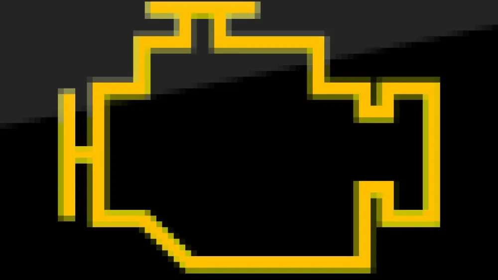 Waarschuwingslampje motor