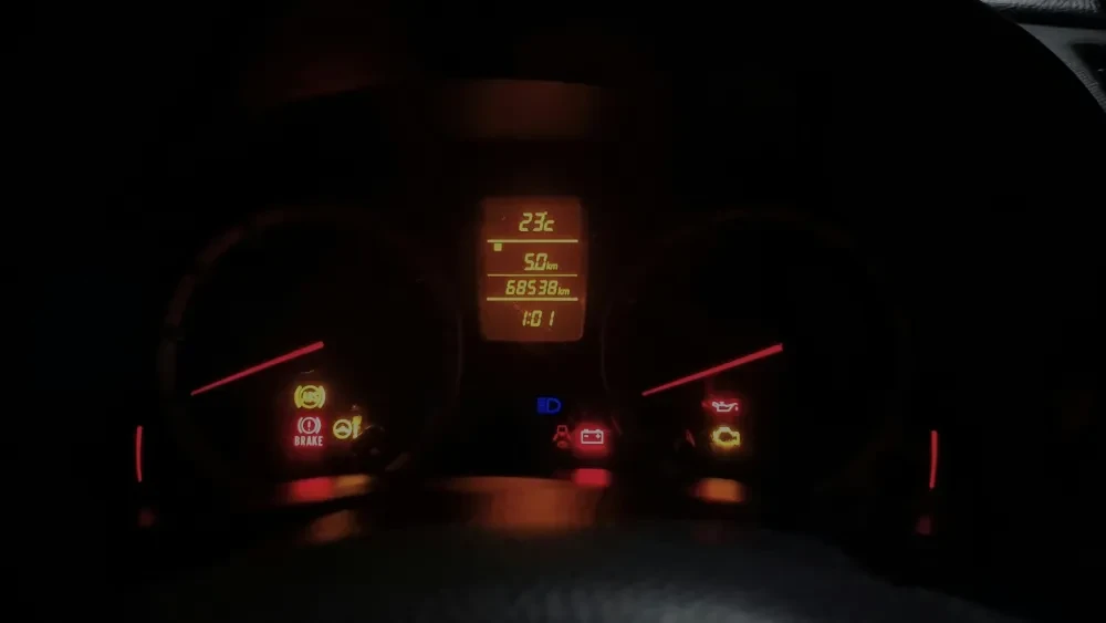 Waarschuwingslampjes dashboard