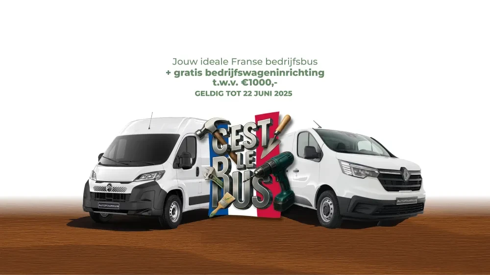 AutoHaarhuis bedrijfswagen actie