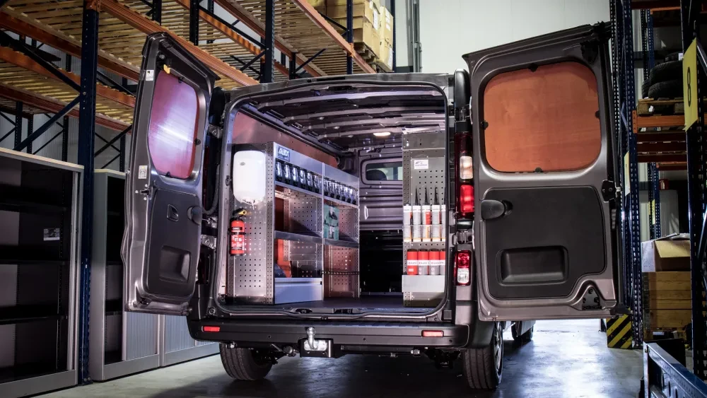 AutoHaarhuis inrichting Bedrijfswagen